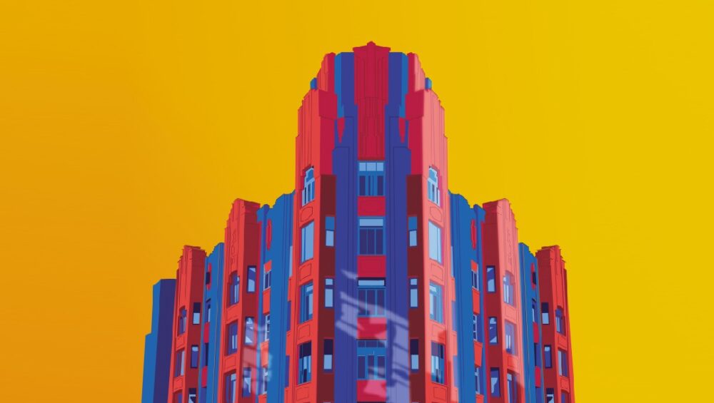 Exposición: Uviéu. Edificios, color e ilustración